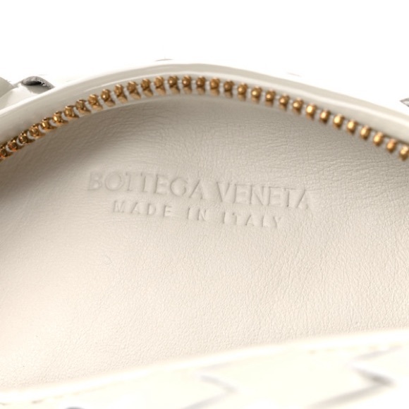 Bottega Veneta Patent Nappa Intrecciato Mini Jodie White - Picture 2 of 4